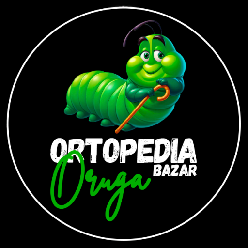 BAZAR ORTOPEDIA ORUGA LOGO NEGRO